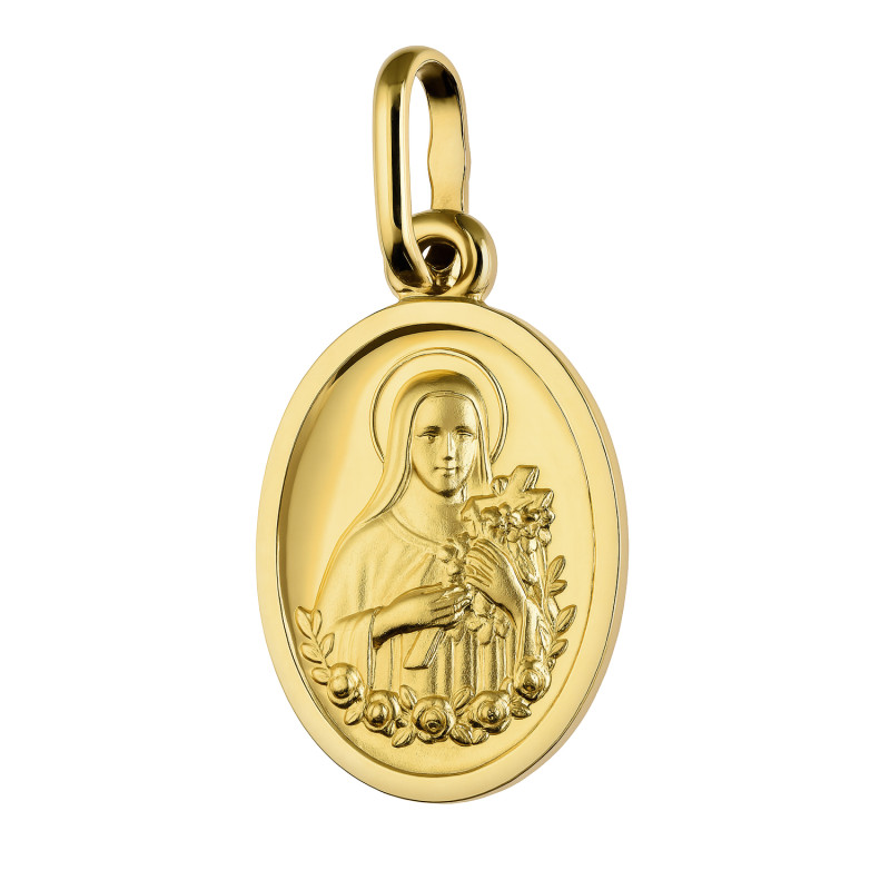 Medalik złoty Święta Rita próba 585