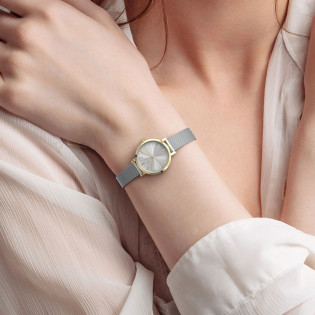 Damski zegarek Cicada na bransolecie mesh G26S04.SG