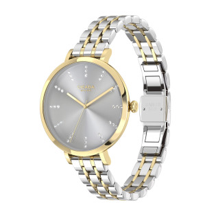 Cicada Milano damski zegarek z kryształkami G34S2B.S2