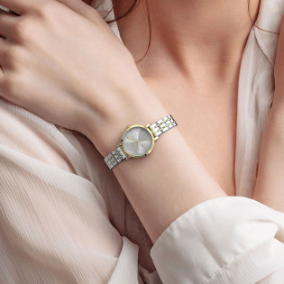 Cicada Milano damski zegarek z kryształkami G26S2B.S2