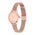 Cicada Milano damski zegarek rose gold mesh L26L04.LL