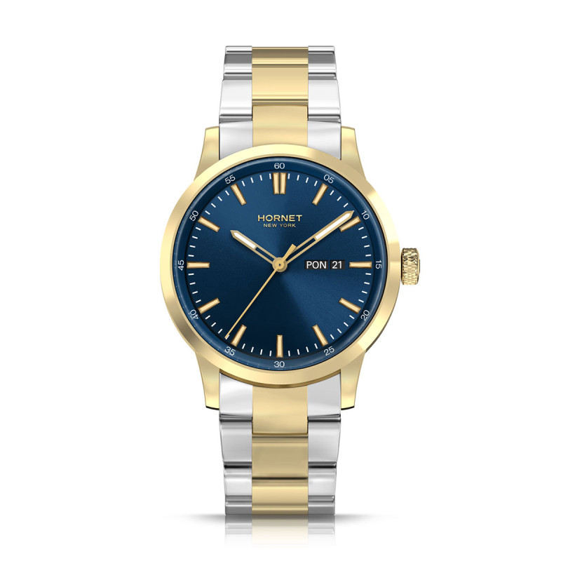 Hornet NYC Brighton dwukolorowy zegarek Swiss Movement HP.G40S1B.NGG