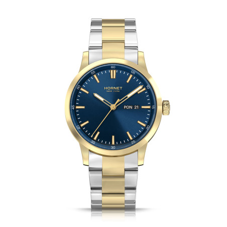 Hornet NYC Brighton dwukolorowy zegarek Swiss Movement HP.G40S1B.NGG