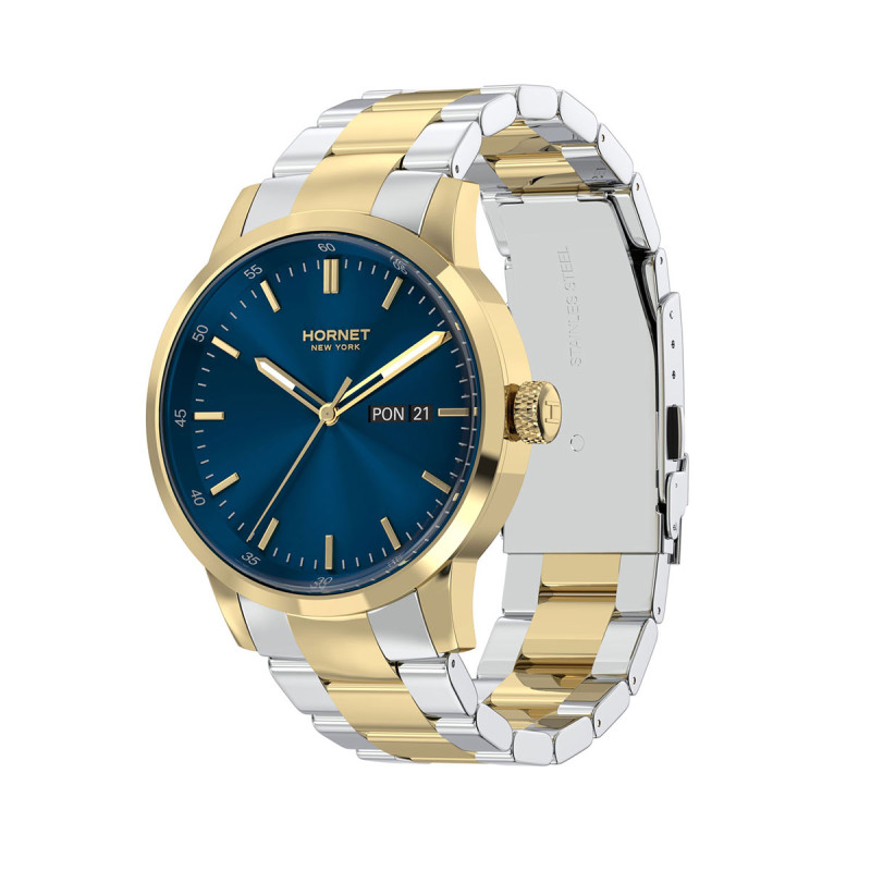Hornet NYC Brighton dwukolorowy zegarek Swiss Movement HP.G40S1B.NGG