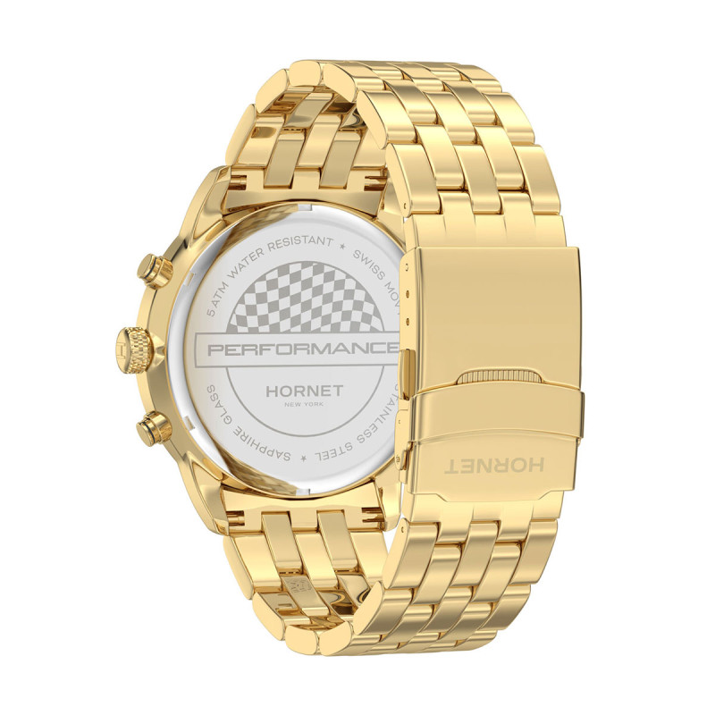 Hornet Performance Shubert złoty chronograf męski HP.G43G0B.BGG