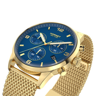 Hornet Performance Palace złoty chronograf z granatem HP.G43G10.NGG