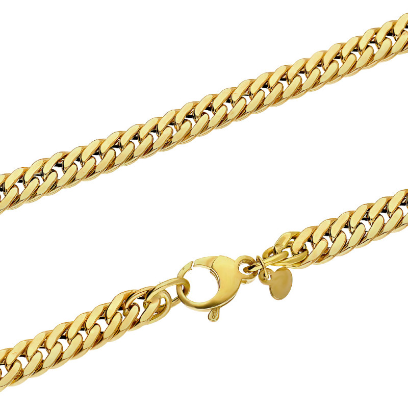 Łańcuszek złoty pancer próba 585