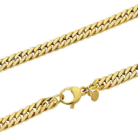 Łańcuszek złoty pancer próba 585