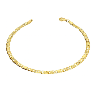 Bransoleta złota o splocie fantazja próba 585