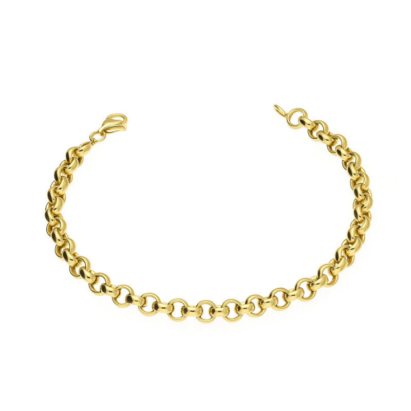 Bransoleta złota rolo próba 375