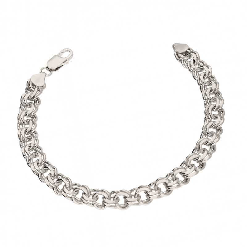 Bransoleta srebrna garibaldi