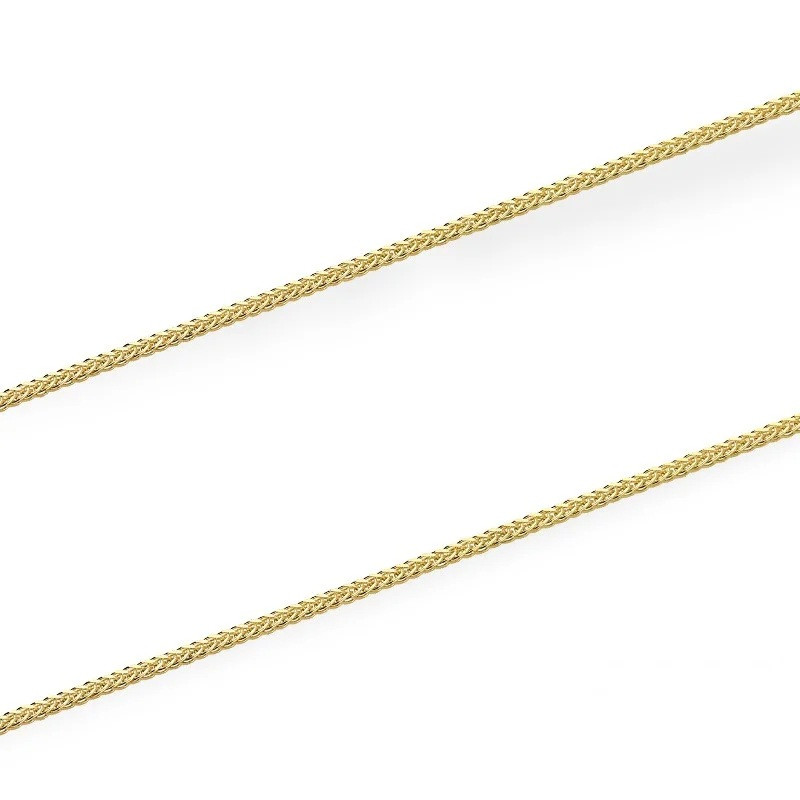 Łańcuszek złoty splot lisi ogon