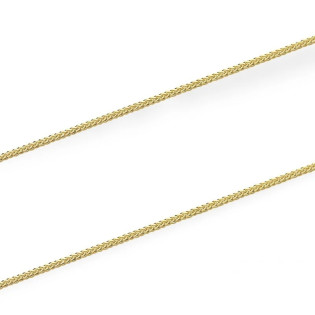 Łańcuszek złoty splot typu lisi ogon 1,5 mm