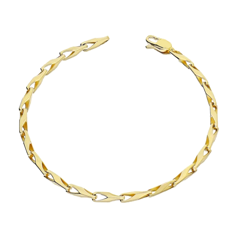 Złota Bransoletka Fantazja pr. 585 - JubilerSezam.pl