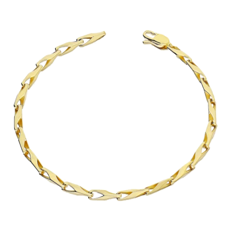 Bransoletka złota fantazja