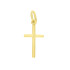 Krzyżyk złoty gładki proste ramiona