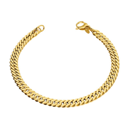 Bransoleta złota pancer