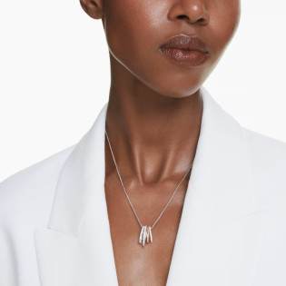 Wisiorek Swarovski Hyperbola Biały - JubilerSezam.pl