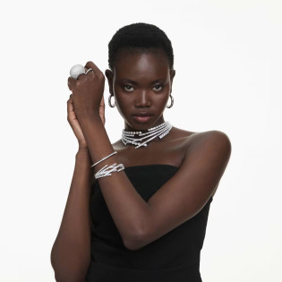 Bransoletka Swarovski typu bangle Dextera rozmiar L