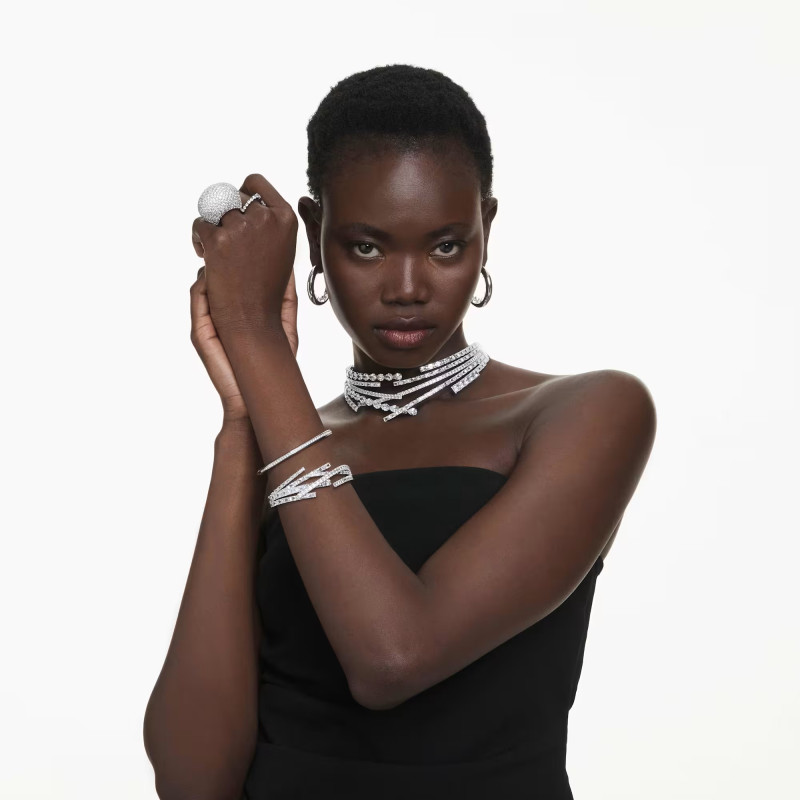 Bransoletka Swarovski typu bangle Dextera rozmiar L