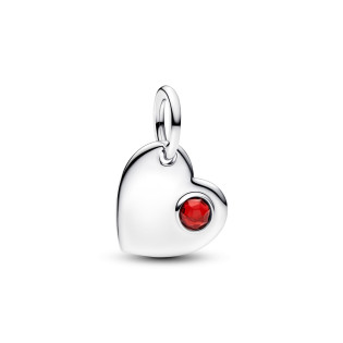 Charms-zawieszka Pandora Czerwone serce do grawerowania794295C01