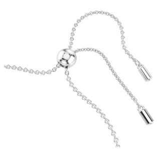 Bransoletka Swarovski Tennis Matrix szlify różnorodne, niebieska, powłoka z rodu