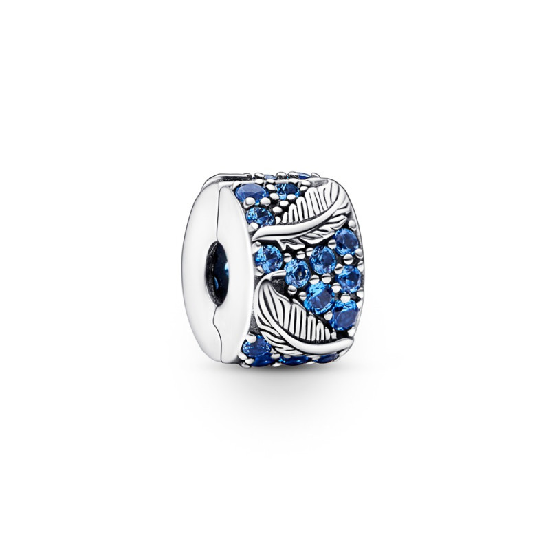 Klips Pandora pavé Dryfujące pióro 792552C01
