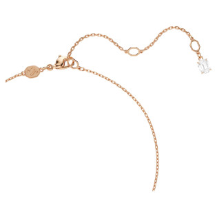 Naszyjnik Swarovski Swan szlify różnorodne, łabędź, różowy