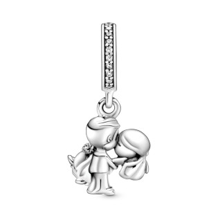 Zawieszka Pandora Para Młoda srebrna 798896C01
