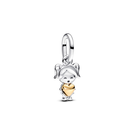 Charms-zawieszka Pandora Roześmiana dziewczynka 763601C00