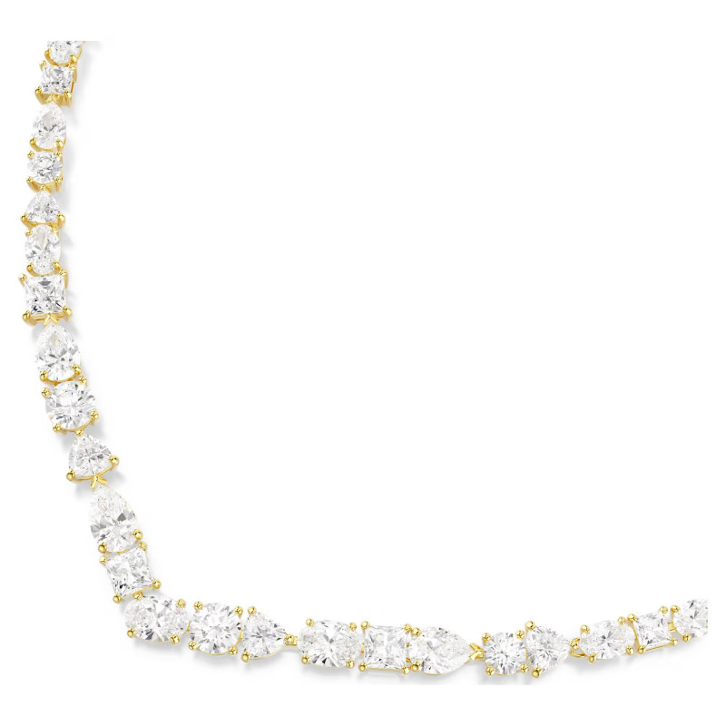 Naszyjnik Swarovski Mesmera powłoka w kolorze żółtego złota