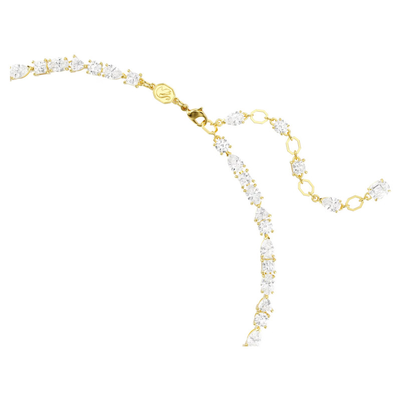 Naszyjnik Swarovski Mesmera powłoka w kolorze żółtego złota