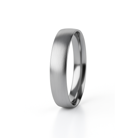 Obrączka półokrągła 4mm Tantal