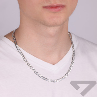 Łańcuszek srebrny figaro BC 1002-160 SF próba 925