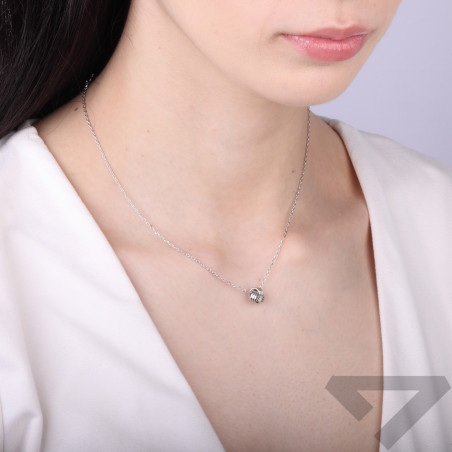 Naszyjnik motek blask rurka 3r/anker M3 M3-106 3r ROD Ag 925