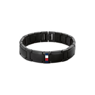 Męska bransoletka Tommy Hilfiger 2790659 stal koloru czarnego