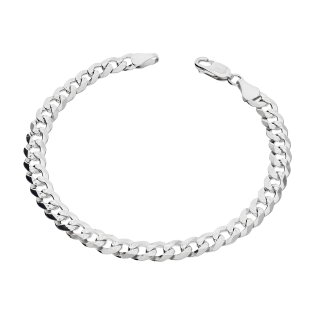 Bransoletka srebrna próby 925 pancer pave