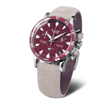 Zegarek Vostok Europe Undine Cranberry VK68-515A774
