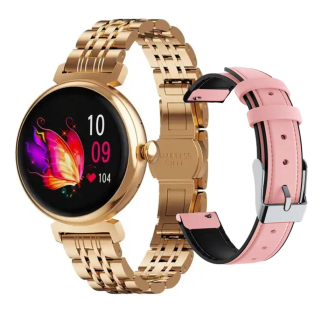 Smartwatch Rubicon różowe złoto SMARUB280