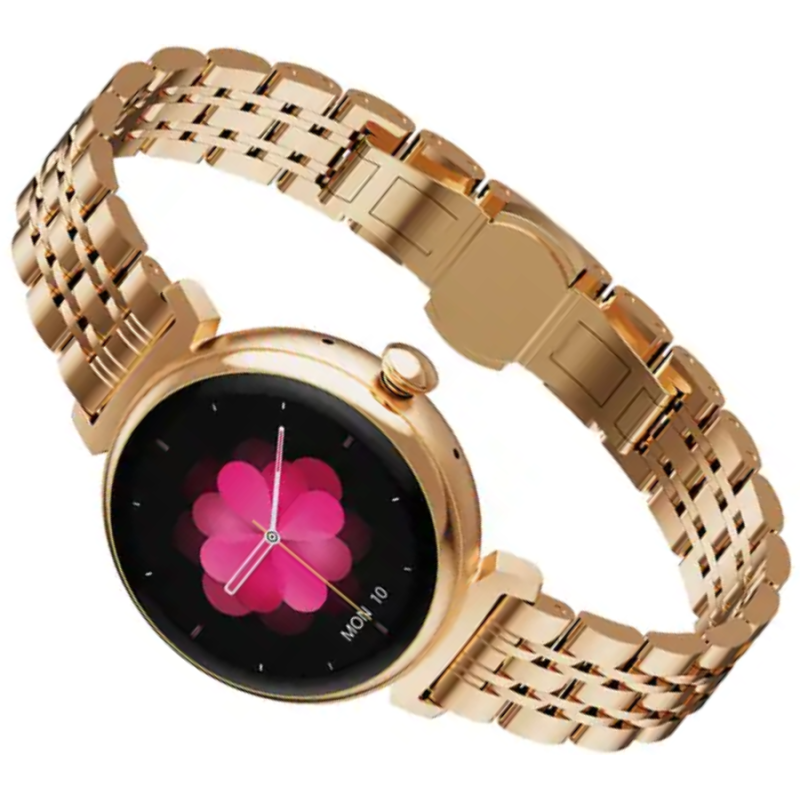 Smartwatch Rubicon różowe złoto SMARUB280