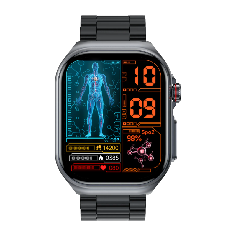 Smartwatch Rubicon czarny SMARUB309