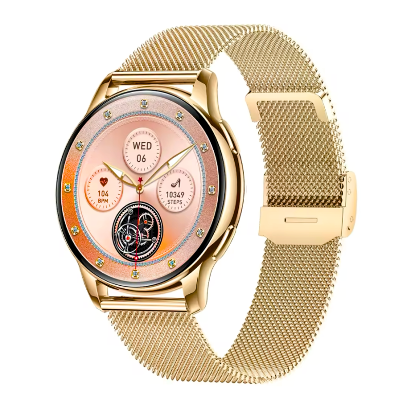 Smartwatch Rubicon złoty SMARUB344