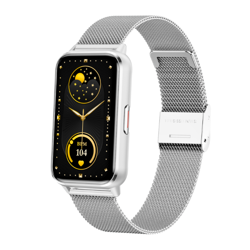 Smartwatch Rubicon srebrny SMARUB353