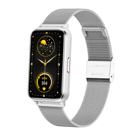 Smartwatch Rubicon srebrny SMARUB353