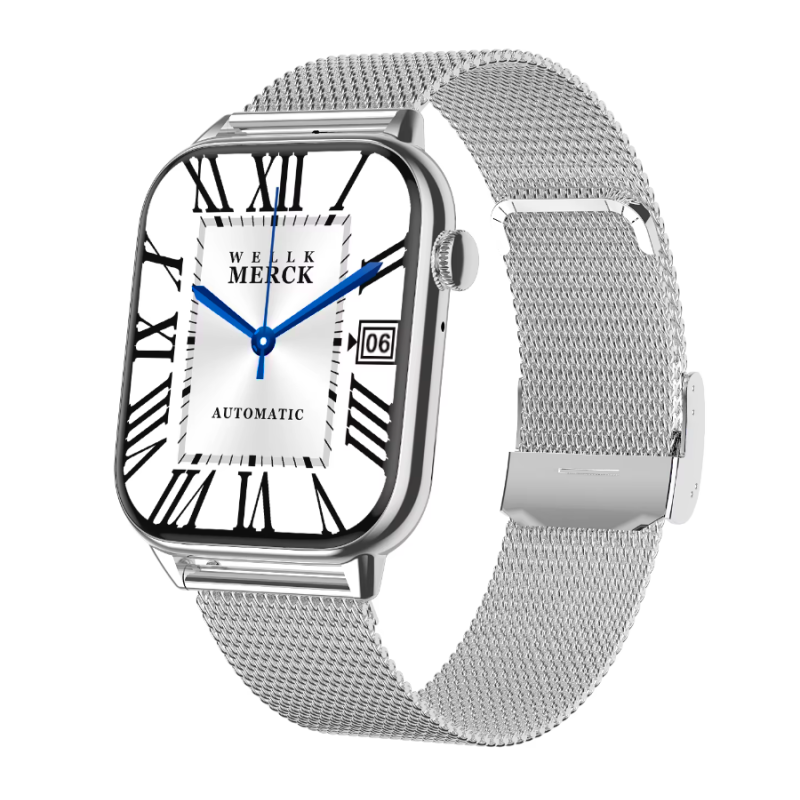 Smartwatch Rubicon srebrny SMARUB357