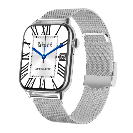 Smartwatch Rubicon srebrny SMARUB357