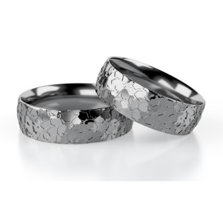 Obrączka półokrągła 6mm Tantal