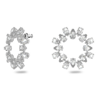 Kolczyki Swarovski kreole Matrix