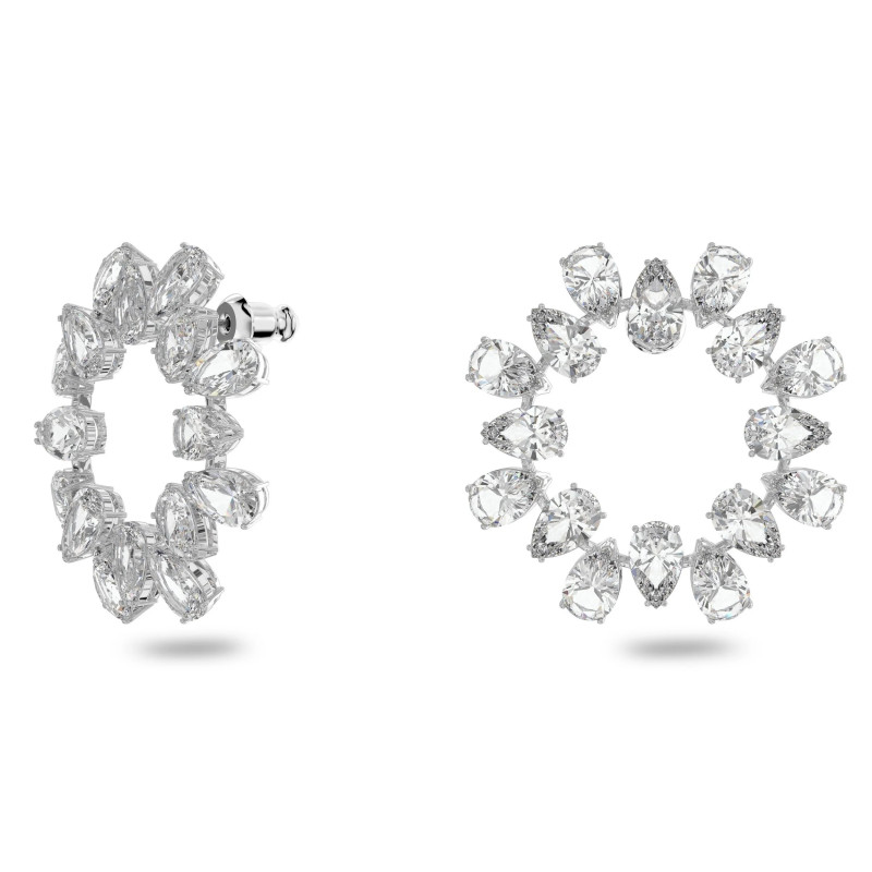 Kolczyki Swarovski kreole Matrix