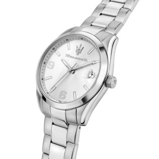 Zegarek męski Maserati Atrazione Silver Dial R8853151014